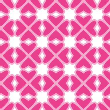 Geometrik vektörsüz desen tasarımı, modern biçim illüstrasyonu