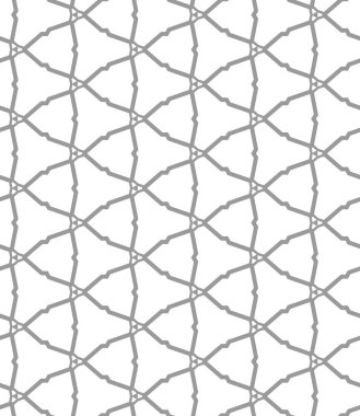 Geometrik vektörsüz desen tasarımı, modern biçim illüstrasyonu