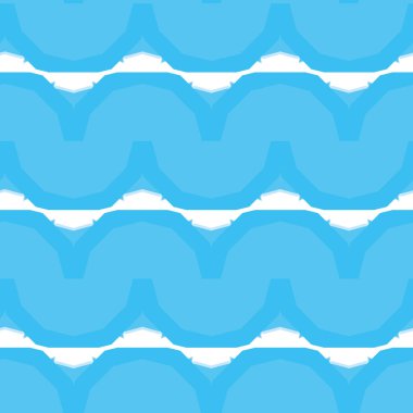 Modern geometrik vektör tasarımı, kusursuz desen çizimi