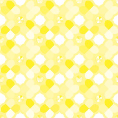 Kusursuz geometrik süslemeli vektör deseni