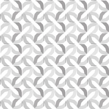 Geometrik vektörsüz desen tasarımı, modern biçim illüstrasyonu