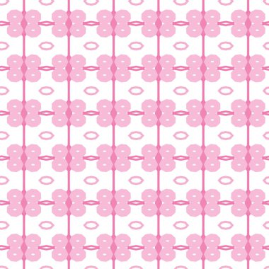 Modern geometrik vektör tasarımı, kusursuz desen çizimi