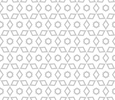 Modern geometrik vektör tasarımı, kusursuz desen çizimi