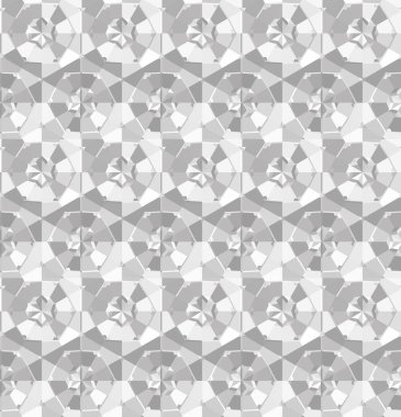 Arap tarzında kusursuz geometrik çizgi deseni, etnik süs