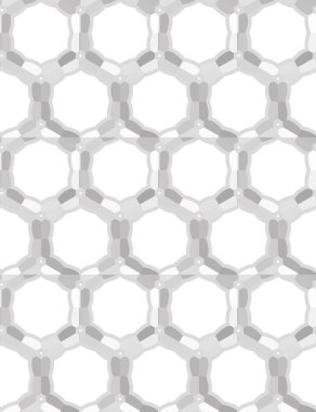 Kusursuz geometrik süslemeli vektör deseni