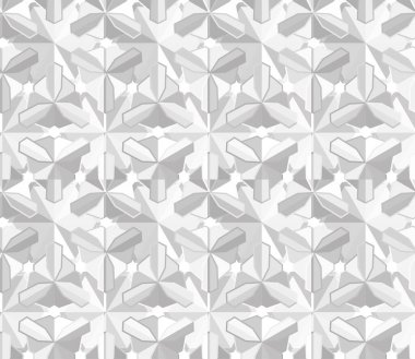 Modern geometrik vektör tasarımı, kusursuz desen çizimi