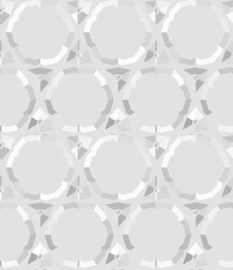 Geometrik vektörsüz desen tasarımı, modern biçim illüstrasyonu