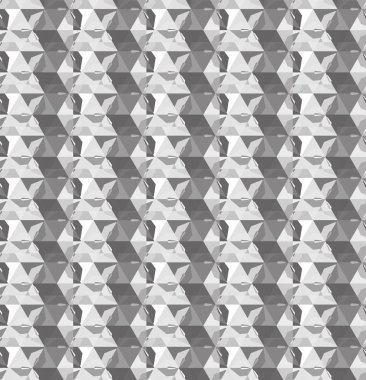 Modern geometrik vektör tasarımı, kusursuz desen çizimi