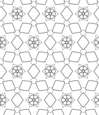 Geometrik vektörsüz desen tasarımı, modern biçim illüstrasyonu