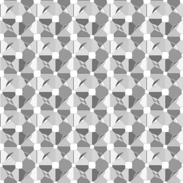 Nahtloser Hintergrund Mit Geometrischem Muster — Stockvektor