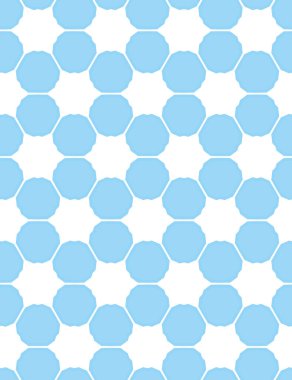 geometrik süsleme biçiminde kusursuz vektör deseni