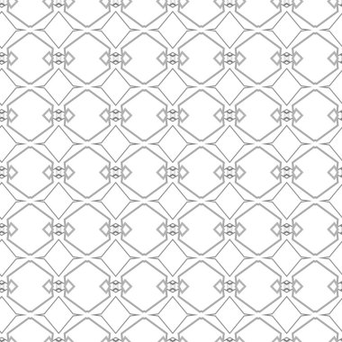 Geometrik vektörsüz desen tasarımı, modern biçim illüstrasyonu