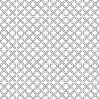 Modern geometrik vektör tasarımı, kusursuz desen çizimi