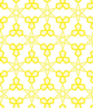 Geometrik vektörsüz desen tasarımı, modern biçim illüstrasyonu