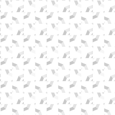 Geometrik vektörsüz desen tasarımı, modern biçim illüstrasyonu