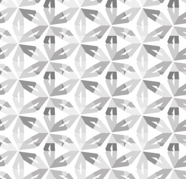 Modern geometrik vektör tasarımı, kusursuz desen çizimi