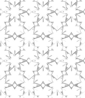 geometrik süsleme biçiminde kusursuz vektör deseni