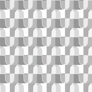 Kusursuz geometrik süslemeli vektör deseni