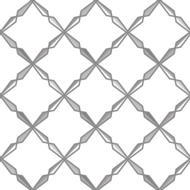 Modern geometrik vektör tasarımı, kusursuz desen çizimi