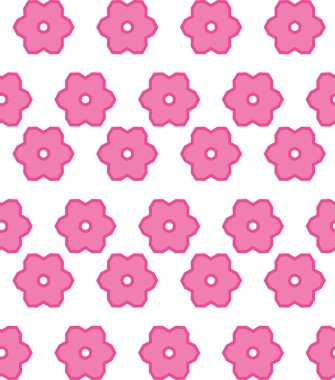 Modern geometrik vektör tasarımı, kusursuz desen çizimi