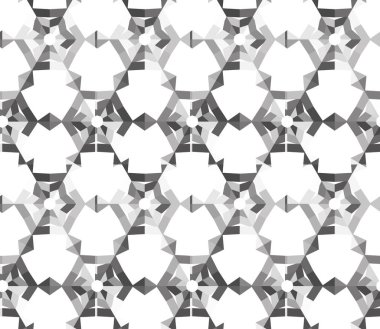 Modern geometrik vektör tasarımı, kusursuz desen çizimi
