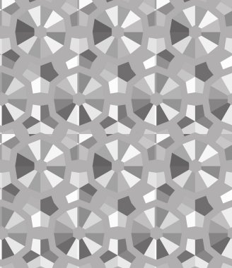 vektör geometrik dikişsiz desen, modern biçim illüstrasyonu