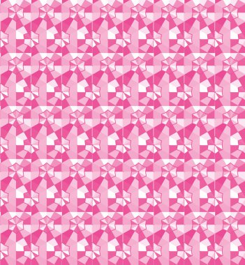 Geometrik vektörsüz desen tasarımı, modern biçim illüstrasyonu