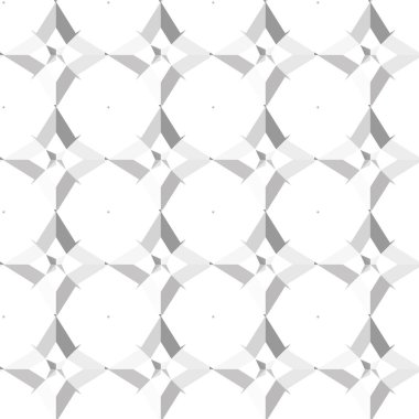 Modern geometrik vektör tasarımı, kusursuz desen çizimi