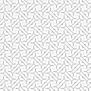 Kusursuz geometrik süslemeli vektör deseni