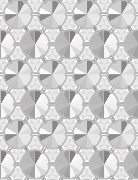 Abstrakte Hintergrundstruktur Geometrischen Ornamentalen Stil Nahtloses Designmuster — Stockvektor