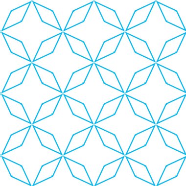 Kusursuz geometrik süslemeli vektör deseni