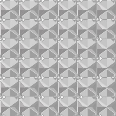 Modern geometrik vektör tasarımı, kusursuz desen çizimi