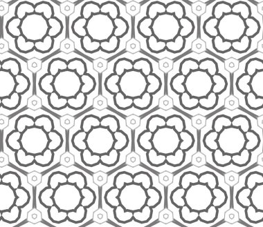 Kusursuz geometrik süslemeli vektör deseni