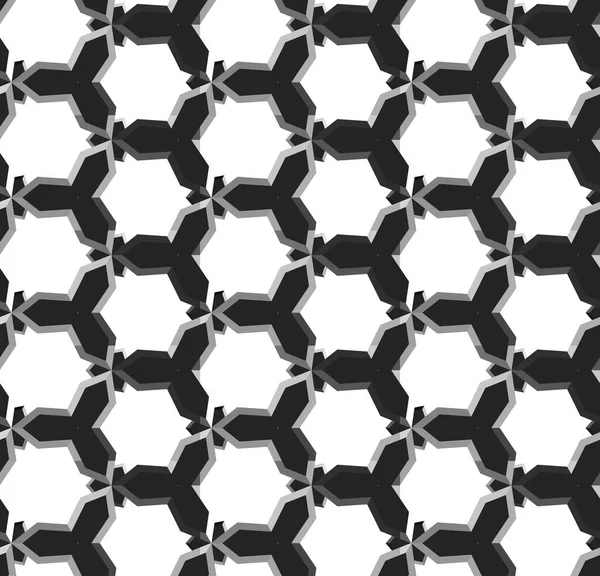 기하학적 스타일 솔기없는 설계의 추상적 — 스톡 벡터