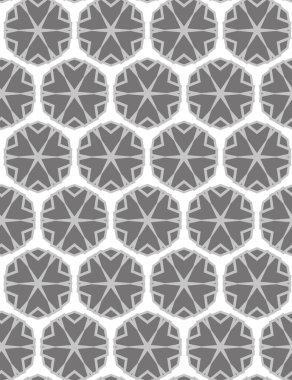 Kusursuz geometrik süslemeli vektör deseni
