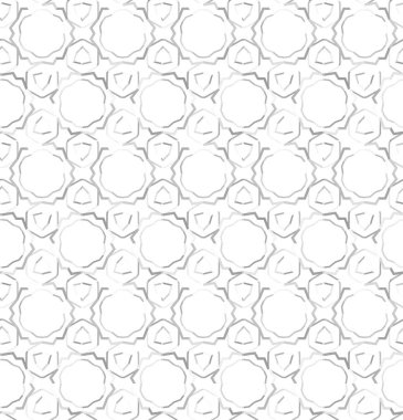 Geometrik vektörsüz desen tasarımı, modern biçim illüstrasyonu