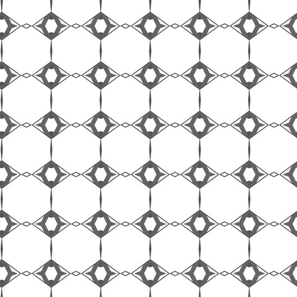 Sömlös Geometrisk Dekorativ Vektor Mönster — Stock vektor