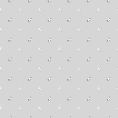 Geometrik vektörsüz desen tasarımı, modern biçim illüstrasyonu