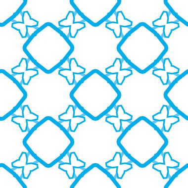 Modern geometrik vektör tasarımı, kusursuz desen çizimi