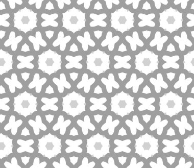 Geometrik vektörsüz desen tasarımı, modern biçim illüstrasyonu