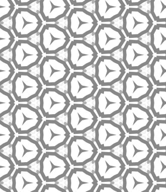 Modern geometrik vektör tasarımı, kusursuz desen çizimi