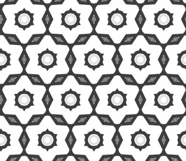 Modern geometrik vektör tasarımı, kusursuz desen çizimi