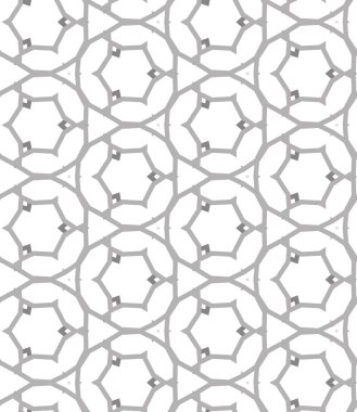 Kusursuz geometrik süslemeli vektör deseni
