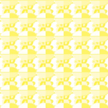 Geometrik vektörsüz desen tasarımı, modern biçim illüstrasyonu