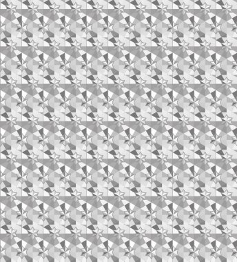 geometrik süsleme biçiminde kusursuz vektör deseni