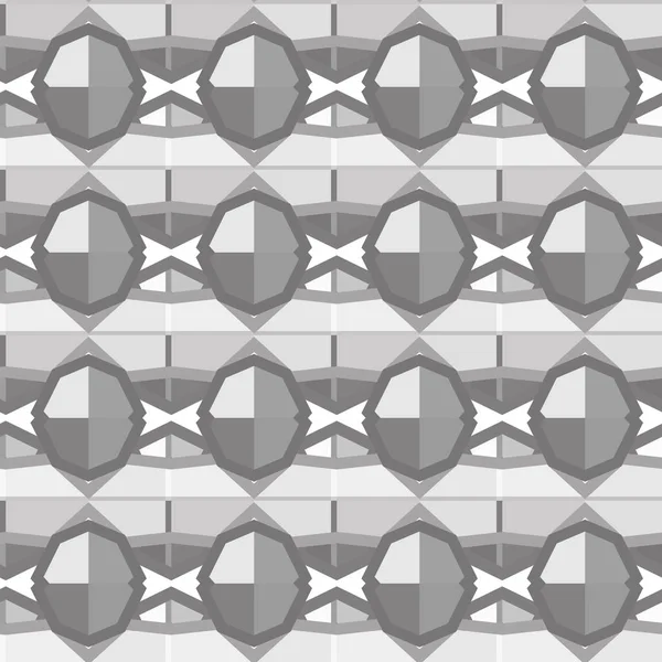 Naadloze Geometrische Ornamentele Vector Patroon — Stockvector
