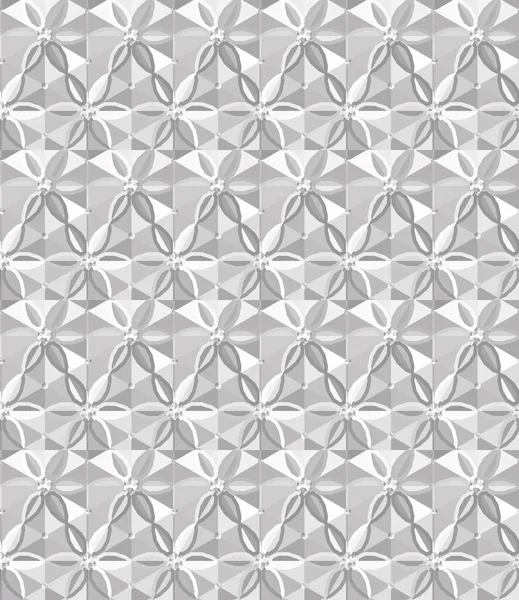 Abstrakte Hintergrundstruktur Geometrischen Ornamentalen Stil Nahtloses Design — Stockvektor