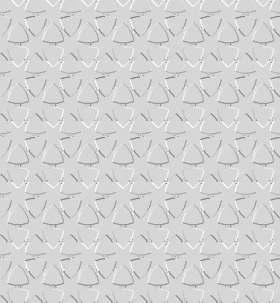 Geometrik vektörsüz desen tasarımı, modern biçim illüstrasyonu