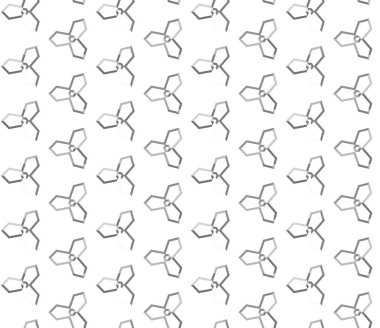 Geometrik vektörsüz desen tasarımı, modern biçim illüstrasyonu