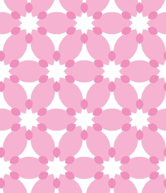 Kusursuz geometrik süslemeli vektör deseni